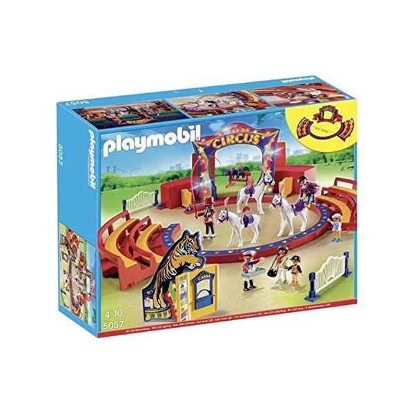 Playmobil - Cirque - 5057 Grande scène de Cirque avec éclairage LED