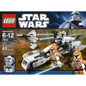 LEGO Star Wars Clone Trooper Battle Pack 85pièce s Jeu de Construction&nbsp;–&nbsp;Jeux de Construction Multicolore, 6&nbsp;Ans s , 85&nbsp;p