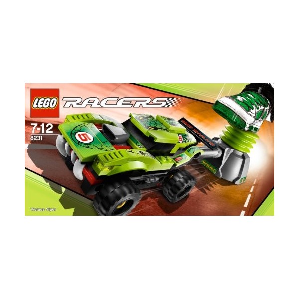 LEGO Racers - 8231 - Jeu de Construction - Le Serpent