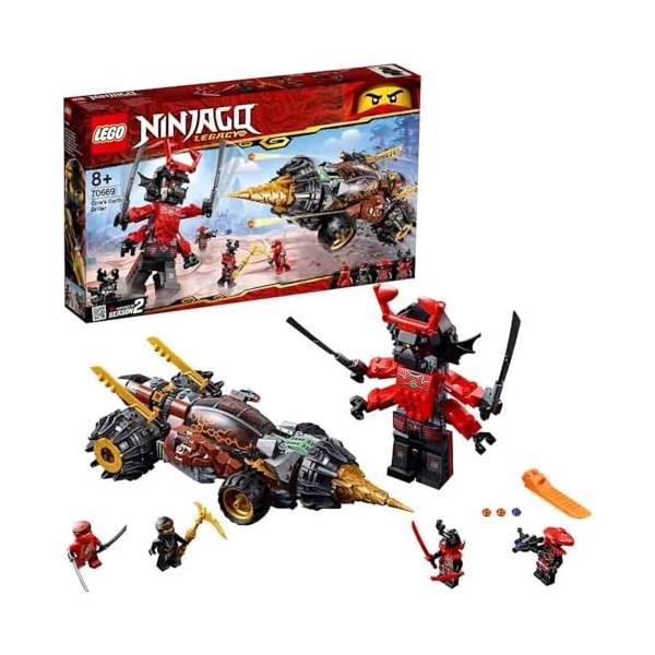 LEGO Ninjago - la foreuse de Cole - 70669 - Jeu de Construction