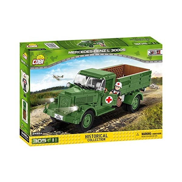 Cobi 2455-A - Jeux de construction - Small Army WWII - MB L3000 , Vert