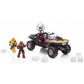 Mega Bloks - 97449 - Jeu De Construction - Halo - Warthog De Feu De LUnsc