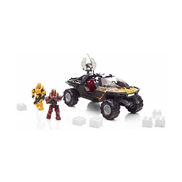 Mega Bloks - 97449 - Jeu De Construction - Halo - Warthog De Feu De LUnsc