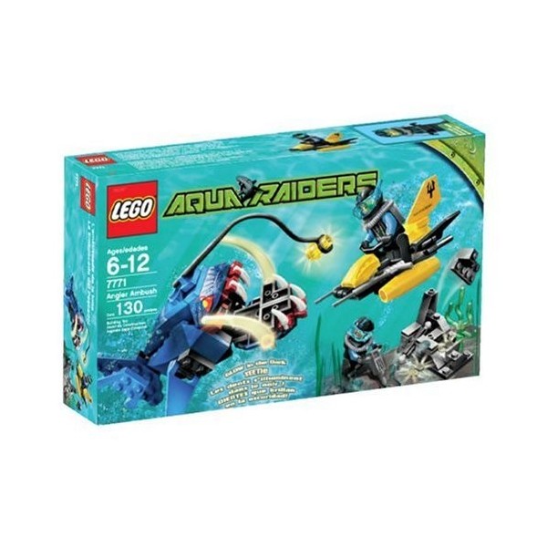 LEGO - Aqua-Raiders - Jeu de Construction - Lembuscade du Monstre Marin