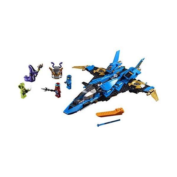 LEGO NINJAGO Legacy Jay’s Storm Fighter 70668 Building Kit, New 2019 490 Pieces 
