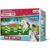 Craze Bibi & Tina Set Cheval Figurine Concours dObstacle Figurine de Jeu Bibi & Sabrina Jouets Chevaux Figurine Animaux 1416