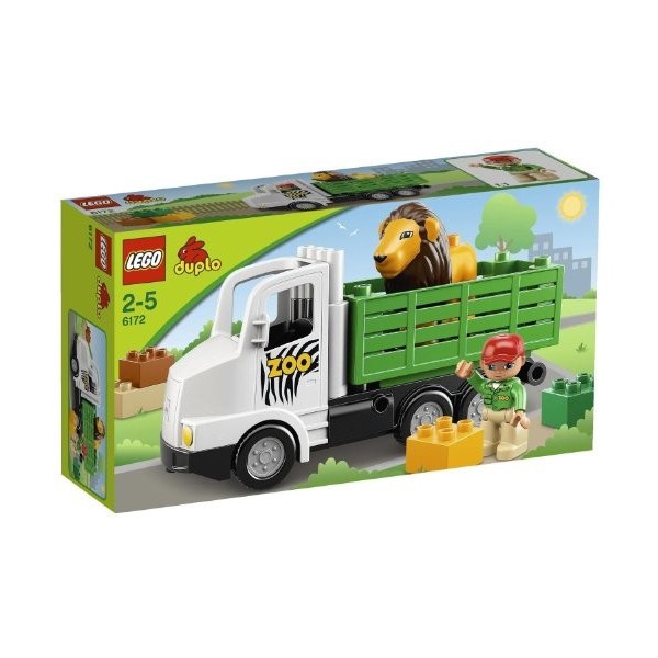 LEGO DUPLO LEGOville - 6172 - Jouet dEveil - La Camion du Zoo