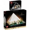 Lego Architecture 21058 Lot de 2 pyramides de Khéops et 21034 Londres