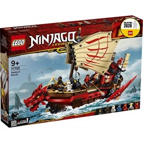 LEGO-Le QG des Ninjas Ninjago Jeux de Construction, 71705, Multicolore