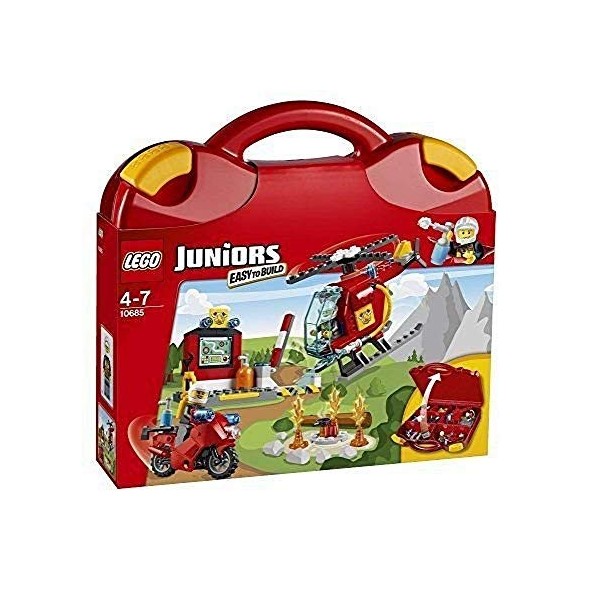 LEGO Juniors - 10685 - Jeu De Construction - La Valise Pompiers