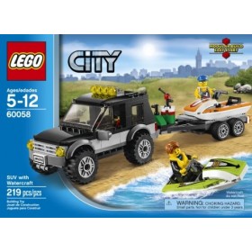 LEGO City Camping-Car avec Bateau&nbsp;–&nbsp;Jeux de Construction Multicolore, 5&nbsp;Année s , 219&nbsp;pièce s , 12&nbsp;Ans s 