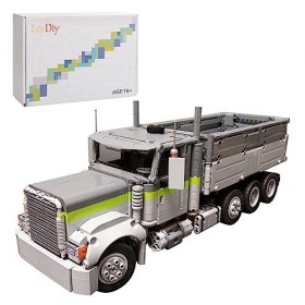 Novaray Kit de construction de camion à benne basculante, 1746 pièces MOC - Camion à benne basculante créatif - Thème technol