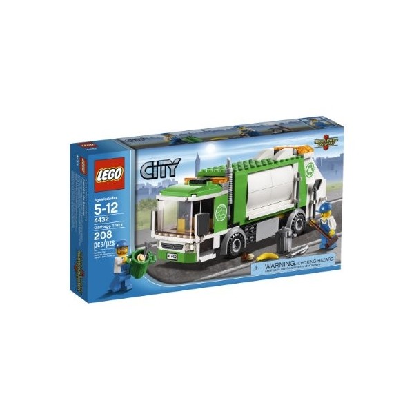 Camion à ordures LEGO City ville 4432