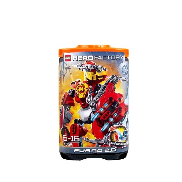 LEGO Hero Factory - 2065 - Jeu de Construction - Furno 2.0 - Rouge