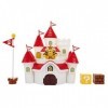 Super Mario Set de Jeu Château Princesse Peach Royaume du Champignon, 58541-4L