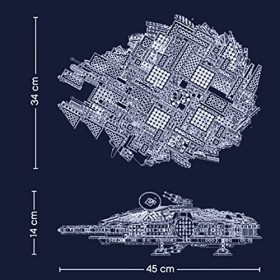 RICWINA 1608 PCS Blocs De Construction Jouets, Kit De Briques De Construction dapprentissage Éducatif Ensemble De Jouets De 