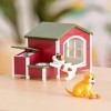 Terra by Battat – Niche à Chien –Ensemble de Figurines de Chien pour Enfants de 3 Ans et Plus 5 Pieces 