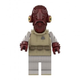 WUBA Space Wars Kit de construction de casque interstellaire - Modèle de construction et daffichage - Jouet - Casque de poit