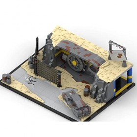 LEICHT Idées Kit de construction de protection nucléaire MOC-104229 Créatif Exclusif Collectable Modèle de bloc de constructi