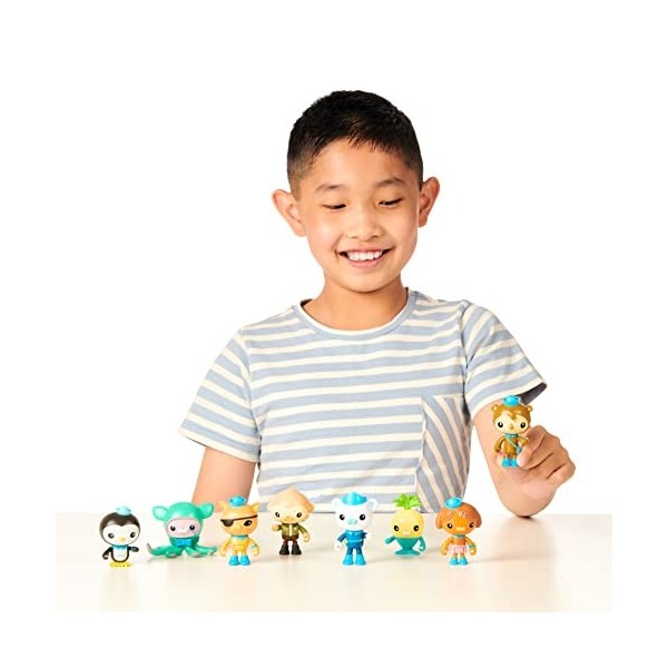 Octonauts 61104 Above & Beyond Lot de 8 Figurines Multicolores