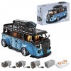 SRYC Blocs de construction Technic Autobus, 1 : 8 Modèle de bus de voiture avec moteurs, 3299 pièces Briques de serrage Techn