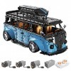 SRYC Blocs de construction Technic Autobus, 1 : 8 Modèle de bus de voiture avec moteurs, 3299 pièces Briques de serrage Techn