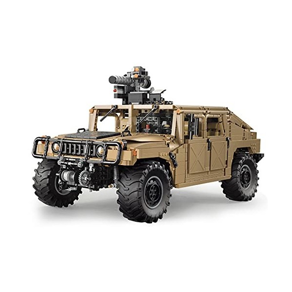 MSEI Technic Véhicule Tout Terrain pour Hummer 3935 pièces 1/8 Voiture Militaire Véhicule Blocs de Construction Compatible av