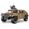 MSEI Technic Véhicule Tout Terrain pour Hummer 3935 pièces 1/8 Voiture Militaire Véhicule Blocs de Construction Compatible av