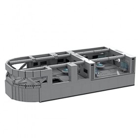 WangSiwe Star Space Wars Venator Star Destroyer Moc-87840, 2077Pcs Space Wars Venator Star Destroyer Building Block Jouets de