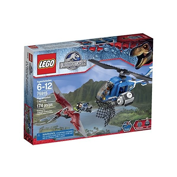 LEGO Jurassic World Pteranodon Capture 75915 Building Kit 10.3 x 7.5 x 1.8" New