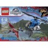 LEGO Jurassic World Pteranodon Capture 75915 Building Kit 10.3 x 7.5 x 1.8" New