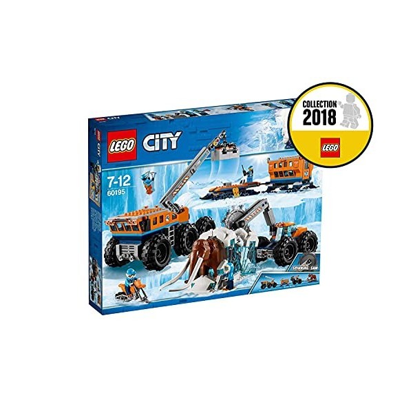 LEGO City - La base arctique dexploration mobile - 60195 - Jeu de Construction