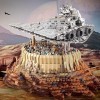 Technik Modèle De Vaisseau Spatial Grand UCS Empire Over Jedha City Super Star Destroyer 5162 Pcs MOC Vaisseau Géant Jouet Éd