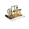 YANYUESHOP Moteur Stirling, kit de Moteur Stirling à air Chaud à Balance métallique, Jouet éducatif générateur pour Adultes e