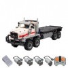 LuminaNova Kit de construction de camion technique - 1511 pièces - Modèle de camion - Haute simulation - Jouet à monter soi-m
