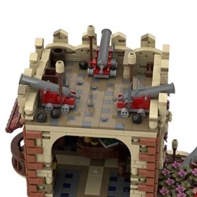 Modulaire Architecture Blocs De Construction 2704pièces MOC Sabre Island UCS Nano Micro Blocs De Construction Mini Ensemble D