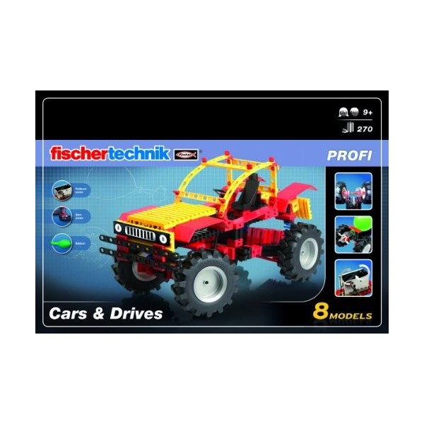 fischertechnik - 516184 - Jeux de Construction - Pro - Cars et Drives