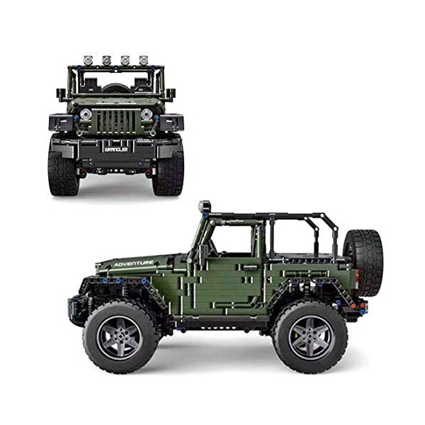 YANYUESHOP 1/10 Technic Car Building Blocks, 2470Pcs MOC Off-Road Vehicle Building Kit, Technic Off-Road Vehicle Building Set