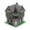 ENDOT Kit de construction médiéval, compatible avec larchitecture Lego, cadeaux éducatifs pour adultes et enfants, 2465 pièc