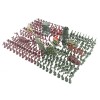 Uposao 238Pcs Ensemble De Jouets De Modèle De Soldat Militaire, Ensemble De Jeu Militaire pour Enfant avec Soldats, Tanks, Av