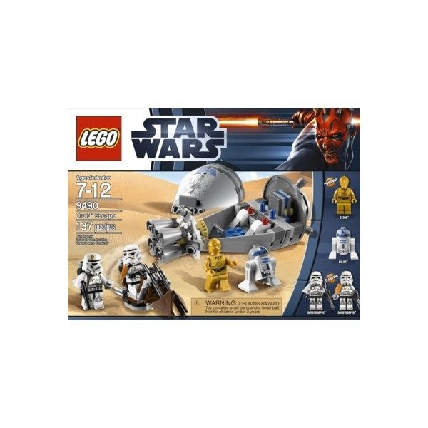 LEGO Star Wars Droid Escape 9490 Star Wars Droid Escape 9490 Marchandises dimportation parallèle