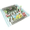 Uposao 238Pcs Ensemble De Jouets De Modèle De Soldat Militaire, Ensemble De Jeu Militaire pour Enfant avec Soldats, Tanks, Av