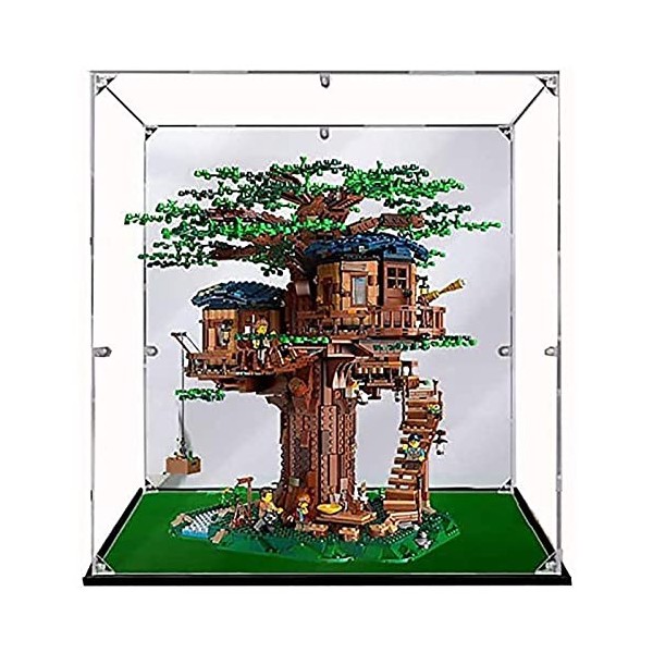 Vitrine en Acrylique for Lego 21318 Ideas Tree House Modèle Boîte de présentation de Protection Anti-poussière Compatible ave