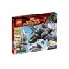 LEGO Super Heroes - 6869 - Jeu de Construction - Le Combat Aérien en Quinjet
