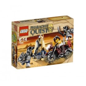 LEGO Pharaohs Quest - 7306 - Jeu de Construction - Les Gardiens du Spectre Dor