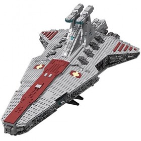 SJAPEX Technik Cruiser Model Building Blocks, Grand UCS Venator-Class Star Destroyer Building Kit, Star Destroyer Spaceship M