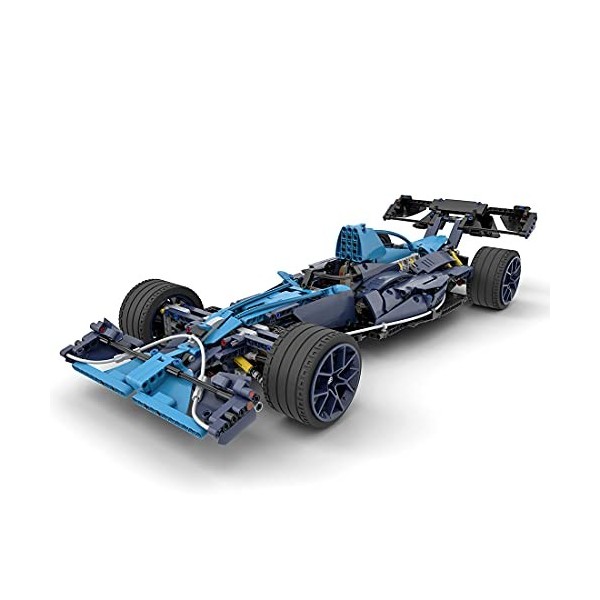 YAKI Jeu de 1348 pièces MOC-36444 F1 pour voiture de course Bugatti F1 - Kit de construction - Briques de serrage - Compatibl