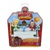 Mighty Express Lot de 3 Figurines pour Enfant - avec Rail et barrière, pour compléter Les Kits de Jeu Mighty Express à partir