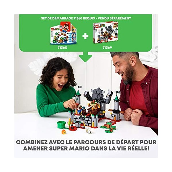 LEGO 71369 Super Mario Ensemble dextension La Bataille du château de Bowser