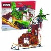 Knex Rides Dragons Revenge Thrill Roller Coaster Building Set Table Top Dragon Jeu Construction, 36189, Multicolore